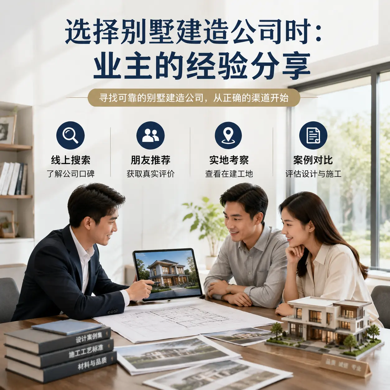选择别墅建造公司时: 普定 业主的经验分享