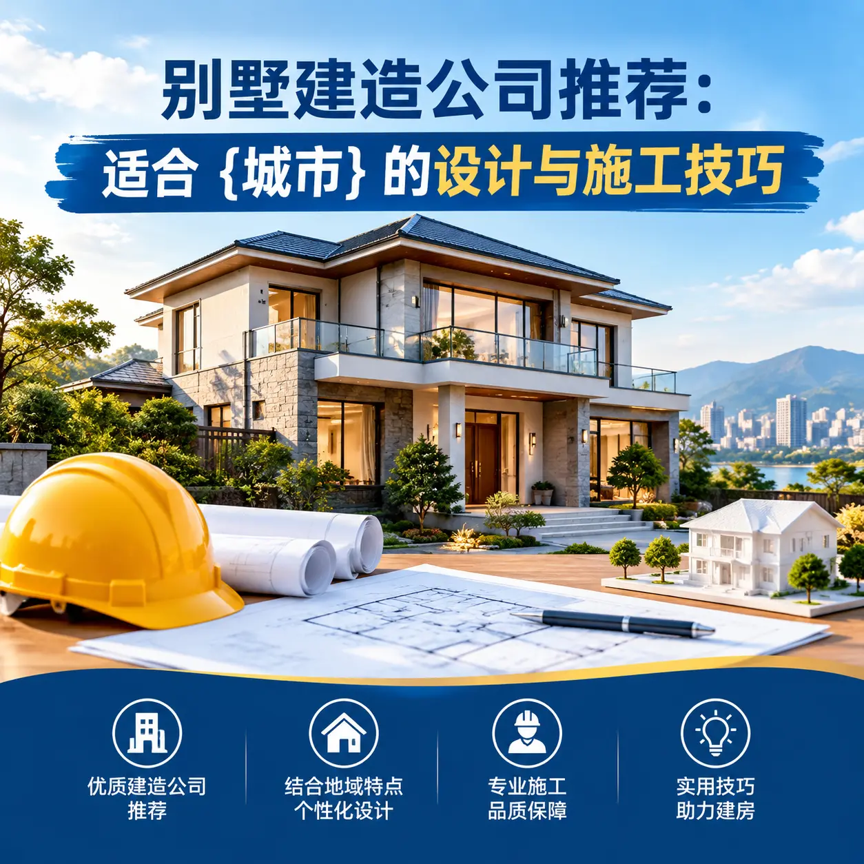 别墅建造公司推荐:适合 普定 的设计与施工技巧