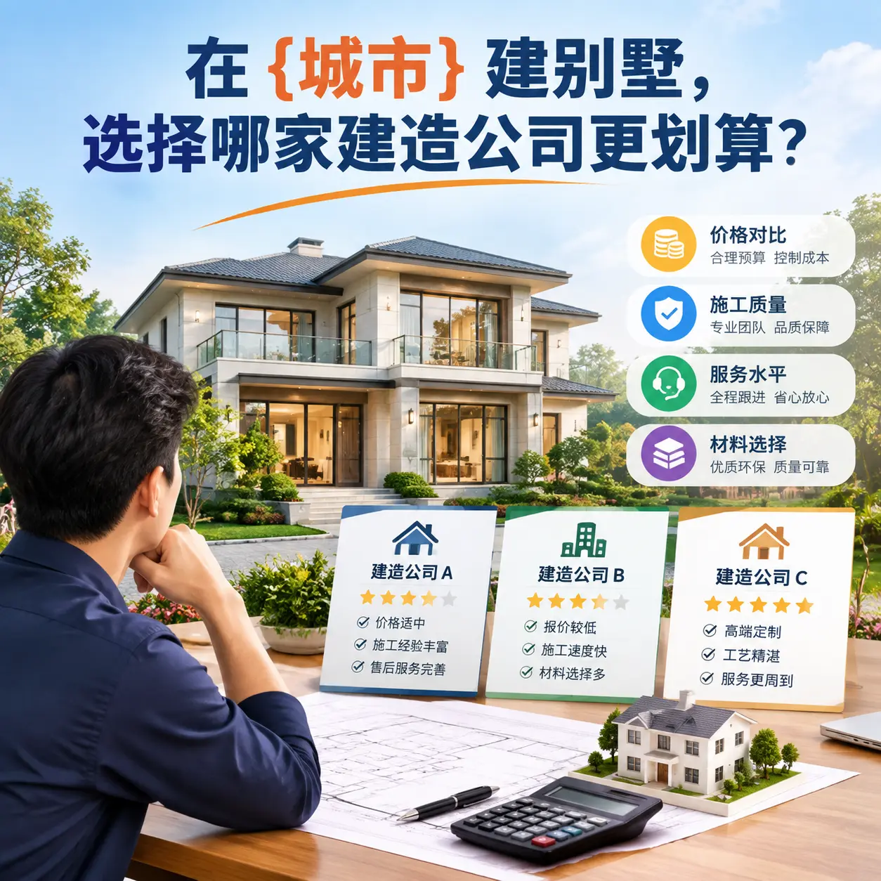 在 普定 建别墅,选择哪家建造公司更划算?
