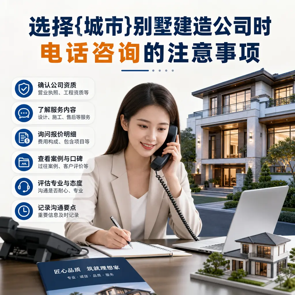 选择普定别墅建造公司时，电话咨询的注意事项