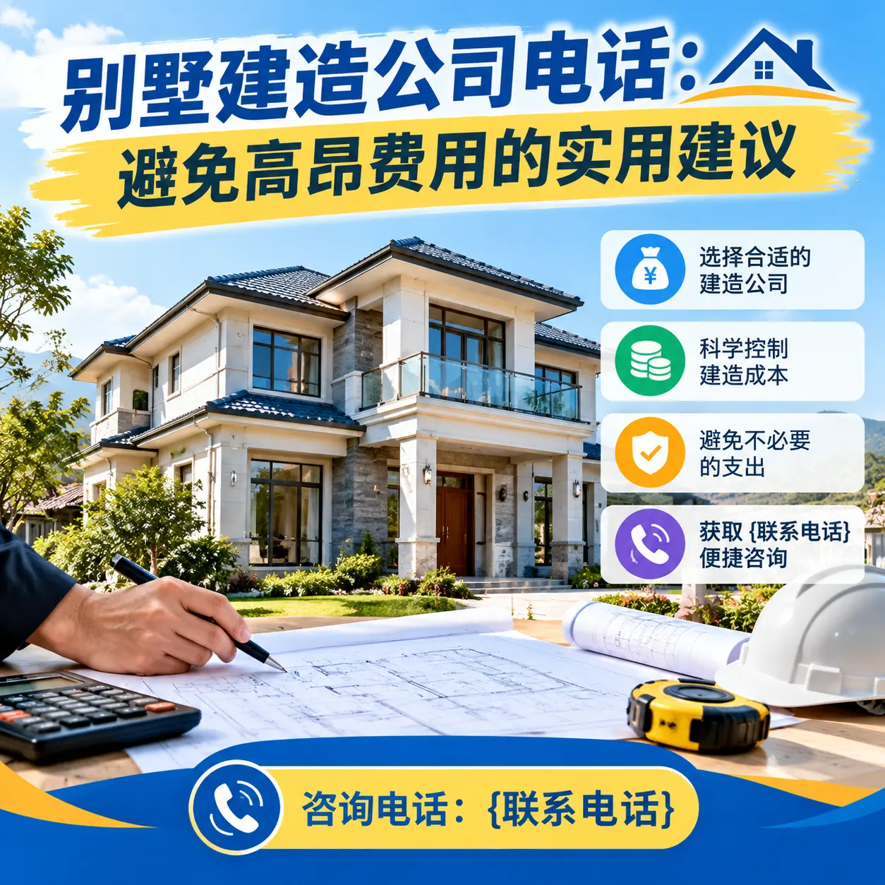 普定别墅建造公司电话：避免高昂费用的实用建议