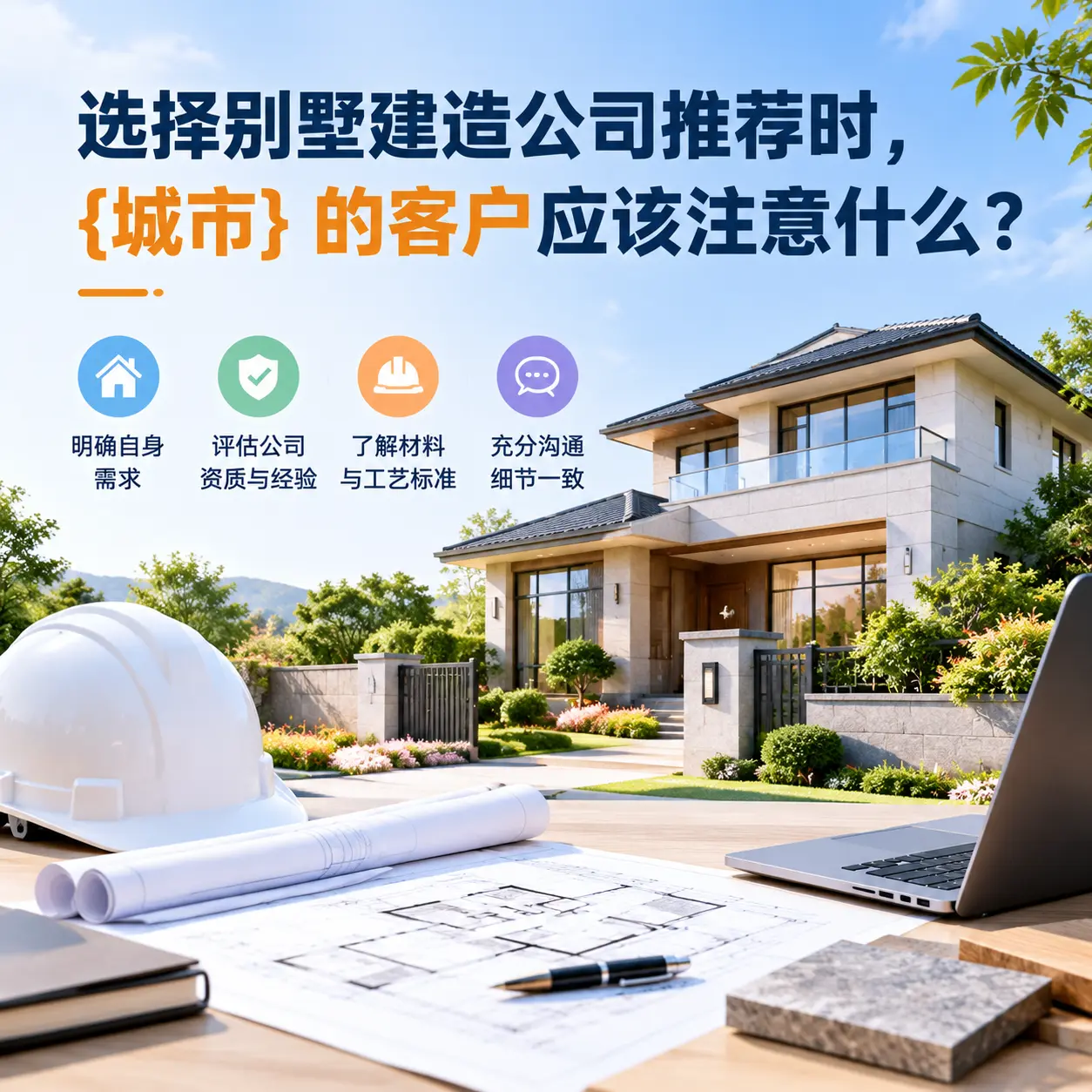 选择别墅建造公司推荐时,普定 的客户应该注意什么?