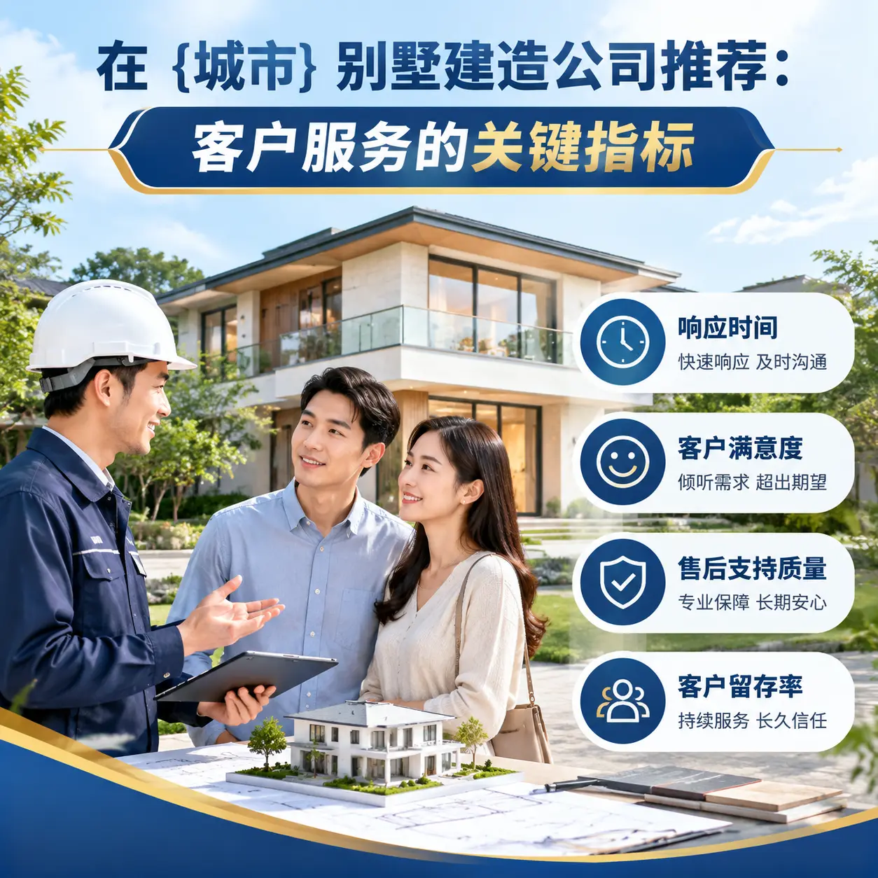 在 普定 别墅建造公司推荐：客户服务的关键指标