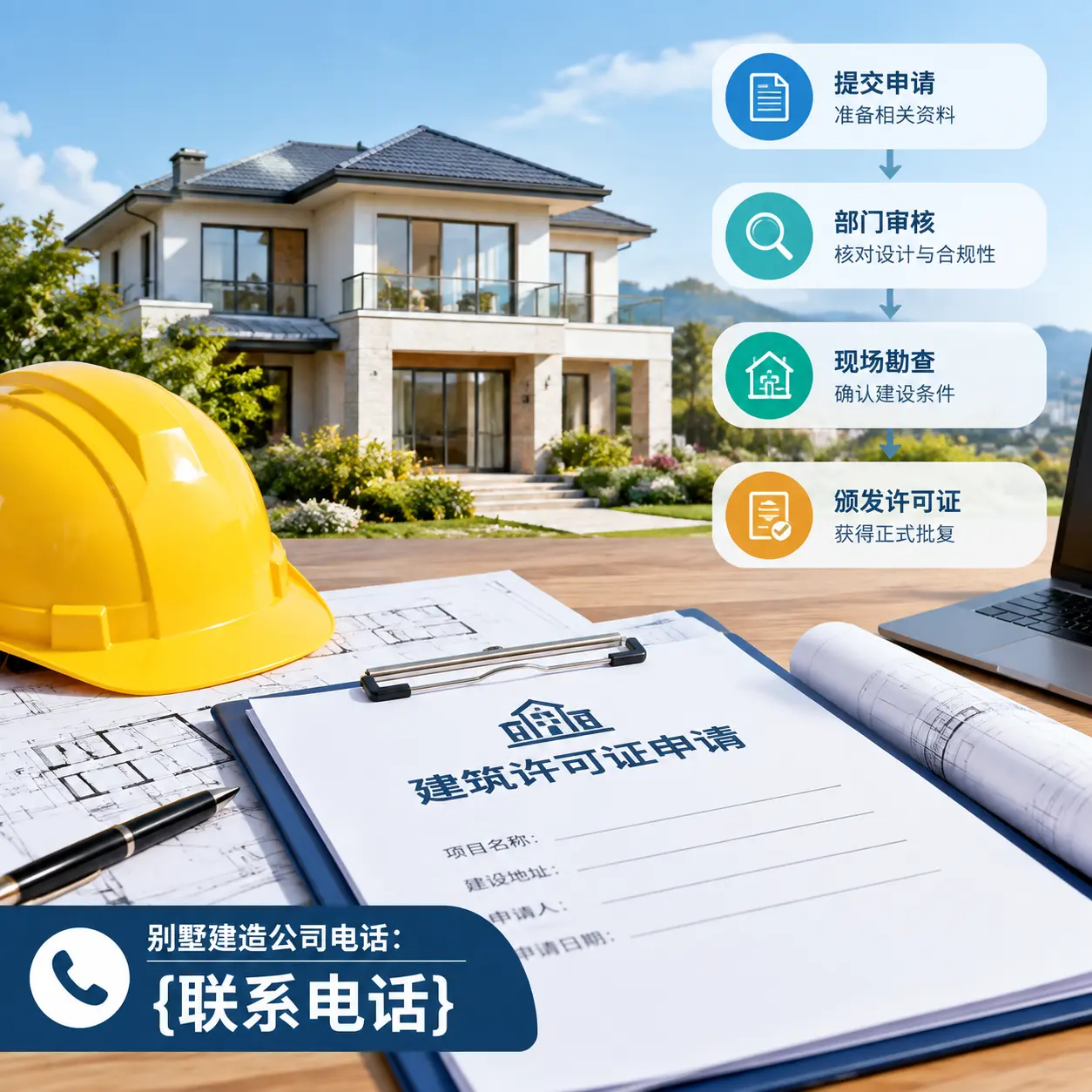 别墅建造公司电话:在普定建造前的准备工作