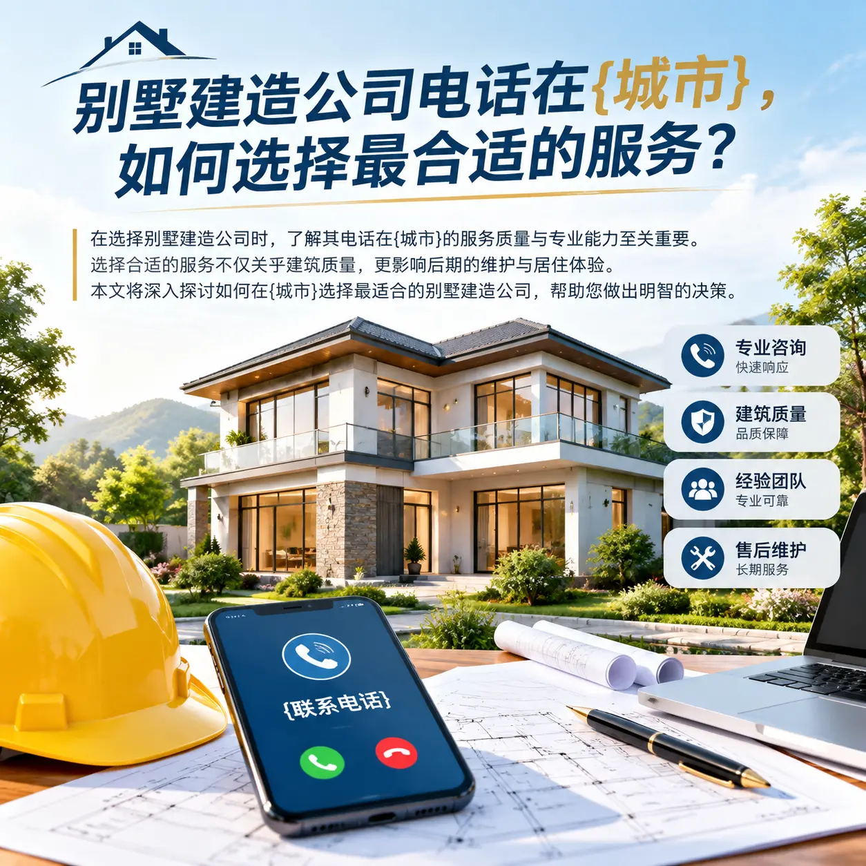 别墅建造公司电话在普定，如何选择最合适的服务？
