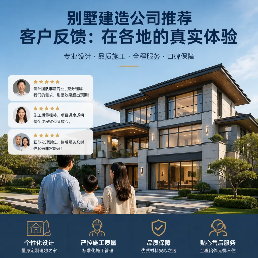 别墅建造公司推荐的客户反馈:在 普定 的真实体验