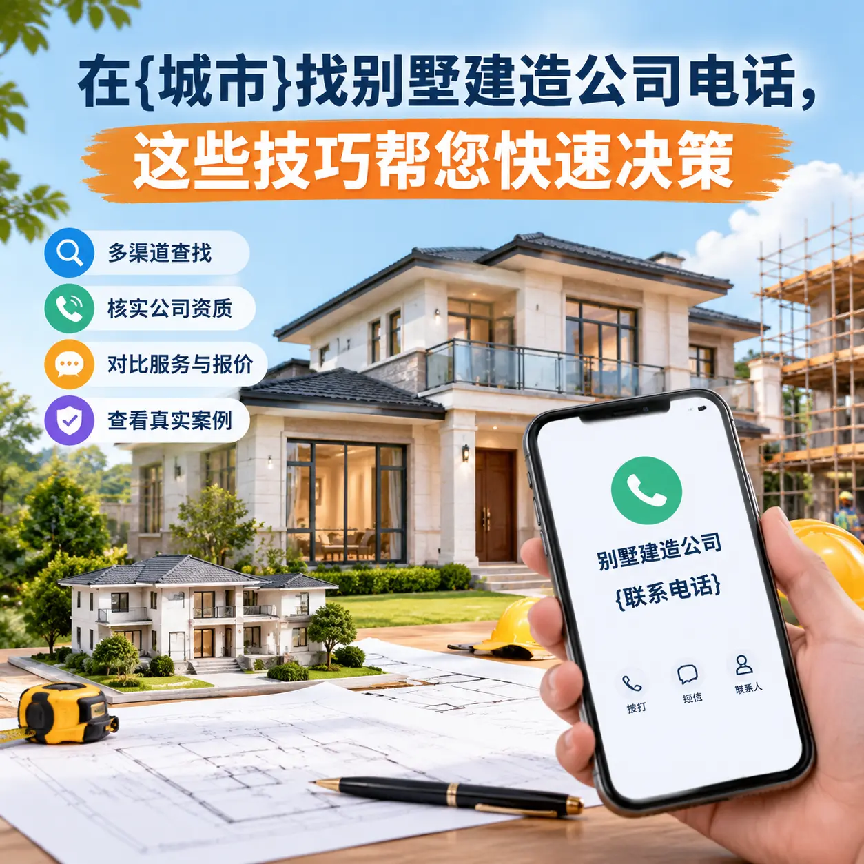在普定找别墅建造公司电话,这些技巧帮您快速决策