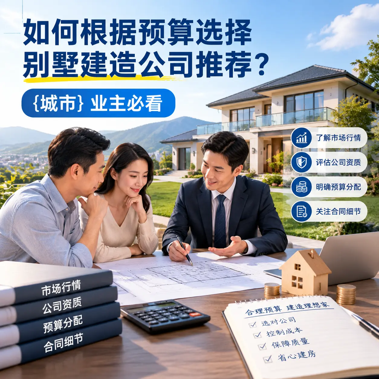 如何根据预算选择别墅建造公司推荐？ 普定 业主必看