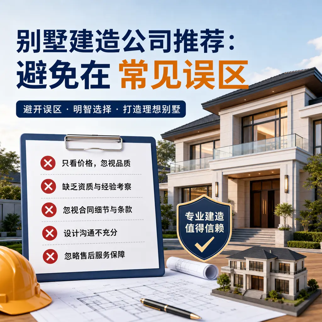 别墅建造公司推荐:避免在 普定 的常见误区
