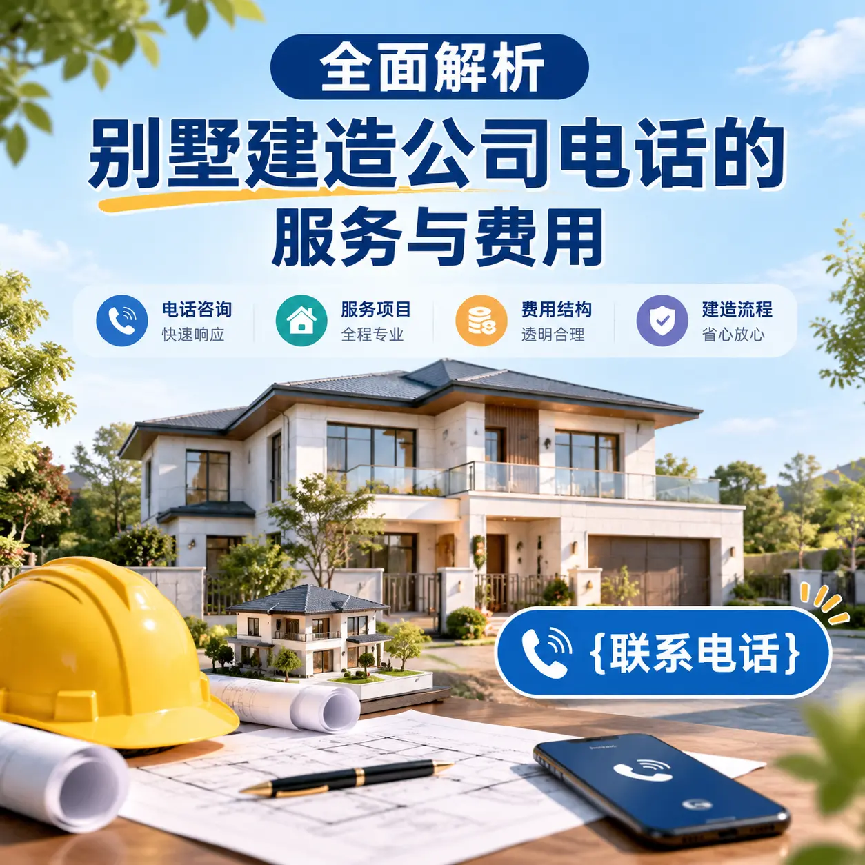 全面解析普定别墅建造公司电话的服务与费用