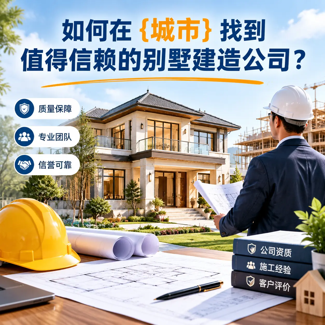 如何在 普定 找到值得信赖的别墅建造公司？